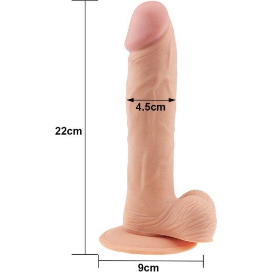 Lovetoy Dildo The Ultra Soft Dude 9 Flesh