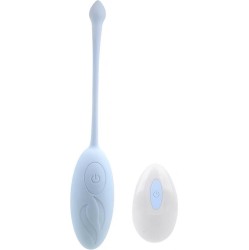 A-Gusto Vibrating Egg with Remote Control Blue