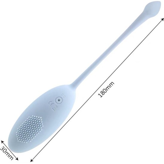 A-Gusto Vibrating Egg with Remote Control Blue