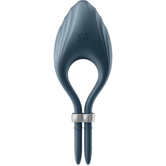 Satisfyer Vibrating Penis Ring Duelist Dark Blue