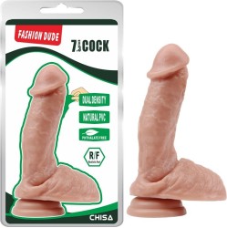 Chisa Dildo Dual Density Fashion Dude 7.3 Flesh