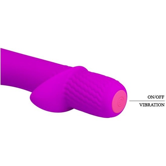 Prettylove Vibe Troy USB Silicona Purple