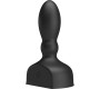 Prettylove Anal Stimulator Harriet Inflatable USB Silicone Black