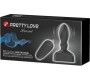 Prettylove Anal Stimulator Harriet Inflatable USB Silicone Black