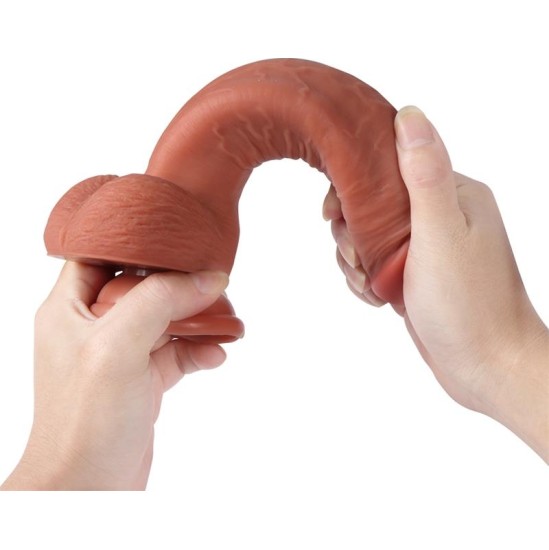 Xise Leo Dildo Double Hardness Dual Layer Silicone 9.44