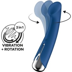 Satisfyer Spinning G-Spot 1 Vibe and Rotator Blue