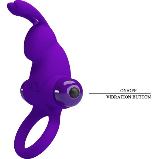 Prettylove Vibrating Rabbit Cock Ring