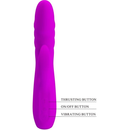 Prettylove Melanie Vibe with Thrusting and Rotation