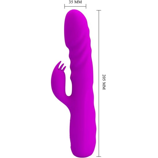 Prettylove Melanie Vibe with Thrusting and Rotation