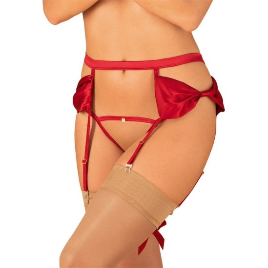 Obsessive Rubinesa Garter Belt and Thong