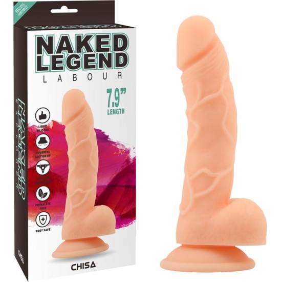 Chisa Dildo Labour 8 Liquid Silicone Flesh