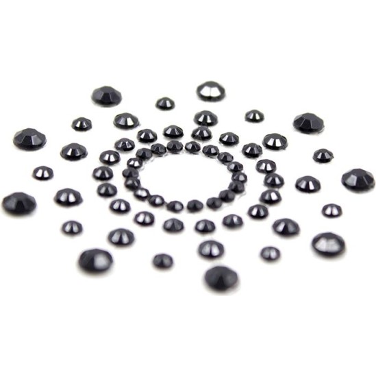 Latetobed Bdsm Line Snowflake Nippel Covers Black