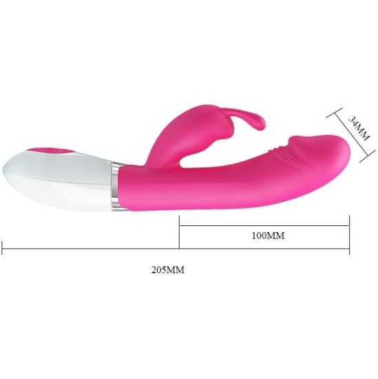 Prettylove Vibe Gene with Voice Control Pink