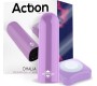 Action Dhalia S?per Vibrating Bullet with Remote Control High-powered USB Purple