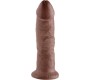King Cock Dildo 9 - Brown