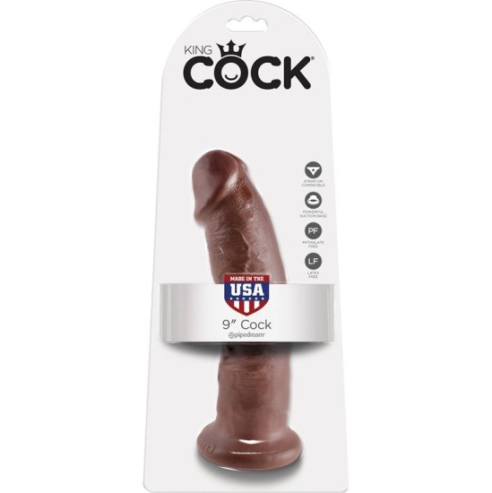 King Cock Dildo 9 - Brown