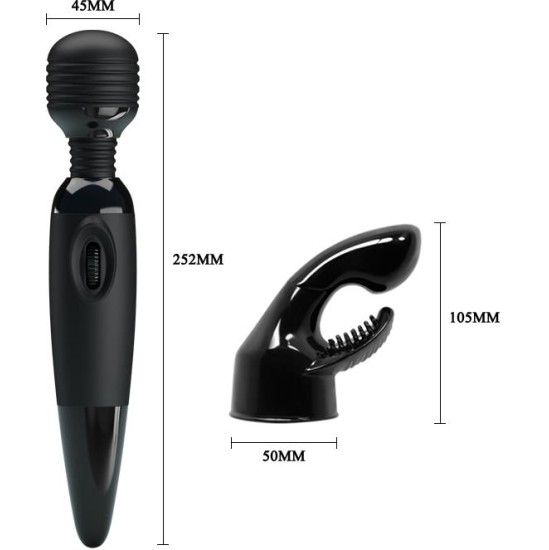 Baile Pretty Love Sensual Massager Black