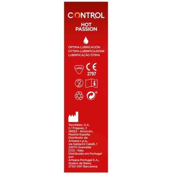 Control Hot Passion 10 Uds