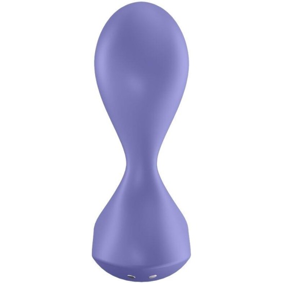 Satisfyer Sweet Seal Butt Plug with Vibration and APP Black