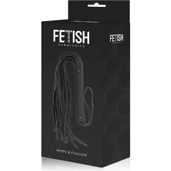 Fetish Submissive Bondage FETISH SUBMISSIVE - VEGAN LEATHER WHIP