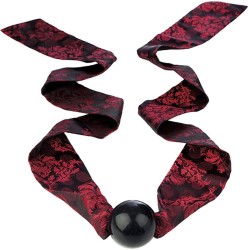 Calexotics SCANDAL BALL GAG WITH BLACK/RED BOW