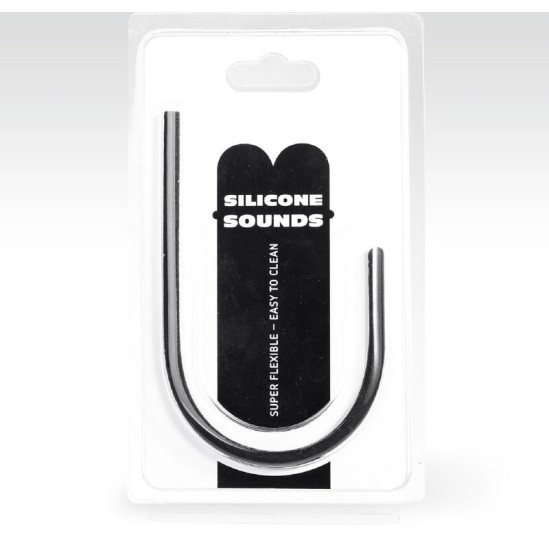 All Black 10 MM SILICONE URETHRAL PROBE