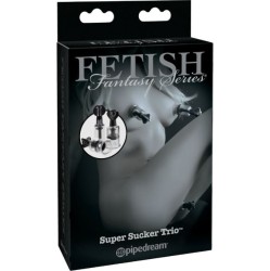 Pipedreams FETISH FANTASY LIMITED EDITION - SUPER SUCTION TRIO FOR NIPPLES AND CLITORIS