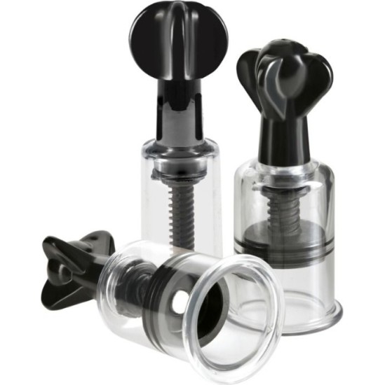 Pipedreams FETISH FANTASY LIMITED EDITION - SUPER SUCTION TRIO FOR NIPPLES AND CLITORIS