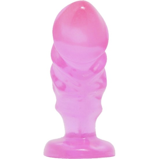 Baile Anal BAILE - UNISEX ANAL PLUG WITH PINK SUCTION CUP