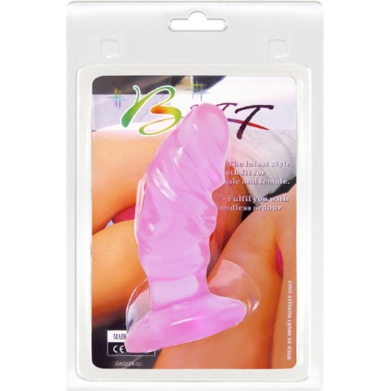 Baile Anal BAILE - UNISEX ANAL PLUG WITH PINK SUCTION CUP