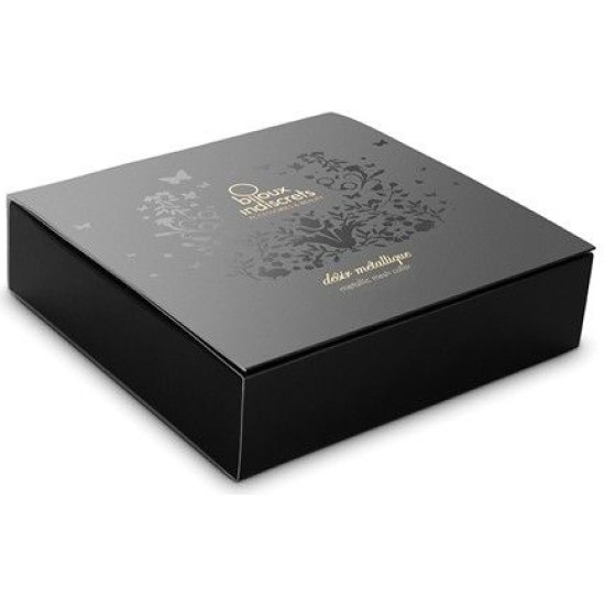 Bijoux Desire Metallique BIJOUX - D&Eacute;SIR M&Eacute;TALLIQUE BLACK METALLIC NECKLACE