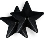 Coquette Accessories COQUETTE CHIC DESIRE - NIPPLE COVERS BLACK STARS