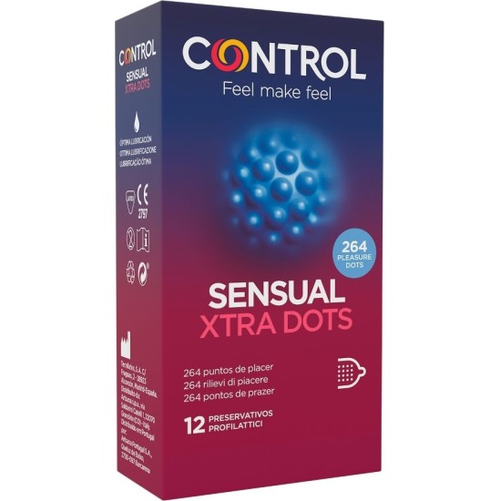 Control Condoms CONTROL - XTRA DOTS 12 UDS