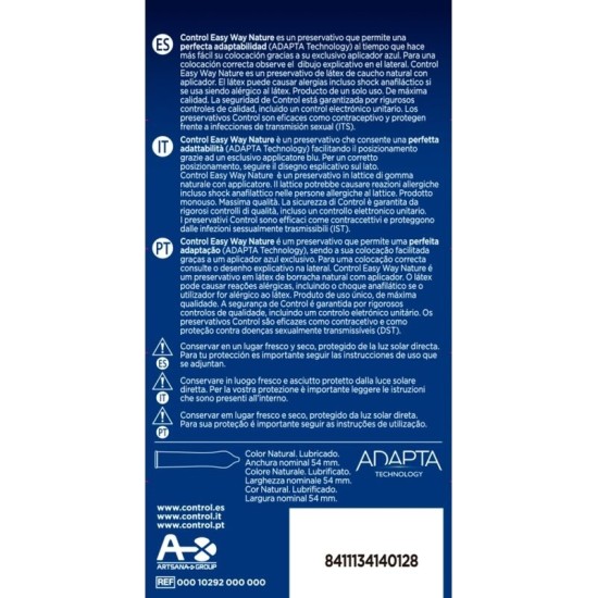 Control Condoms CONTROL - NATURE EASY WAY 10 UNITS