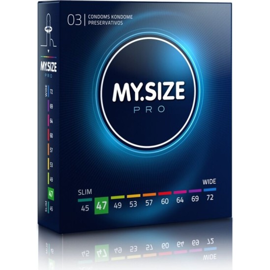 My Size Pro MY SIZE - PRO CONDOMS 47 MM 3 UNITS