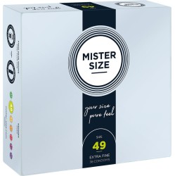 Mister Size CONDOM SIZE S 49 MM (36 UNITS)