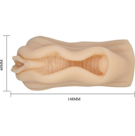 Baile For Him BAILE - MINI MALE MASTURBATOR VAGINA LIPS DESIGN
