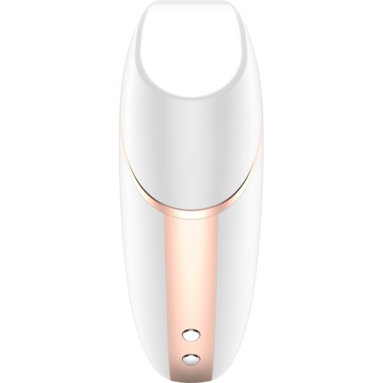 Satisfyer Connect SATISFYER - LOVE TRIANGLE AIR PULSE STIMULATOR & VIBRATOR WHITE