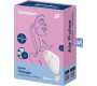 Satisfyer Connect SATISFYER - LOVE TRIANGLE AIR PULSE STIMULATOR & VIBRATOR WHITE