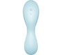 Satisfyer Connect SATISFYER - CURVY TRINITY 5 AIR PULSE STIMULATOR & VIBRATOR APP BLUE
