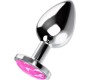 Ohmama Anal OHMAMA - ANAL PLUG WITH PINK CRYSTAL L