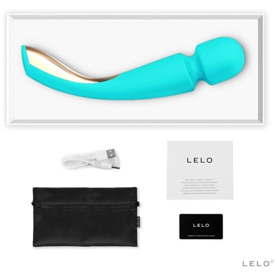 Lelo МАССАЖЕР SMART WAND 2 СРЕДНИЙ ОКЕАН СИНИЙ