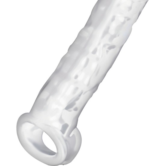 Addicted Toys Dildo PLATINIMAS SKAIDRUS