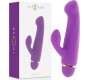 Intense Fun Vibrators ar klitora stimulātoru violets