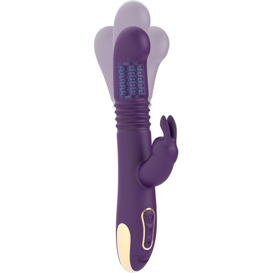 Treasure BASTIAN RABBIT UP & DOWN, ROTATOR & VIBRATOR COMPATIBLE WITH WATCHME WIRELESS TECHNOLOGY