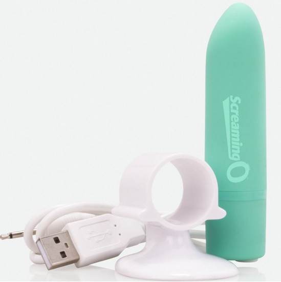 Screaming O RECHARGEABLE MASSAGER - POSITIVE - GREEN