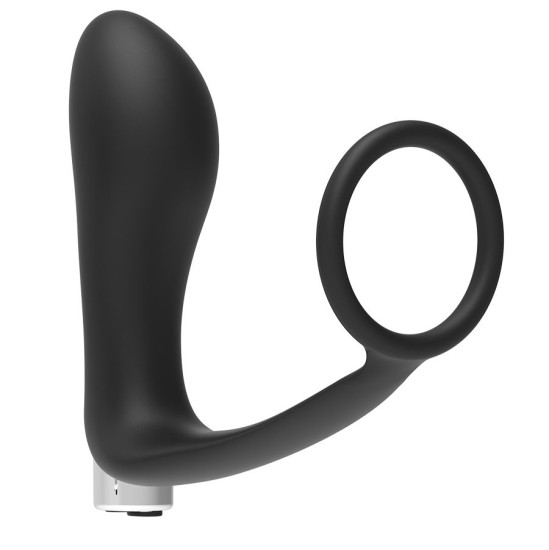 Addicted Toys PROSTATIC VIBRATOR RECHARGEABLE MODEL 1 - BLACK