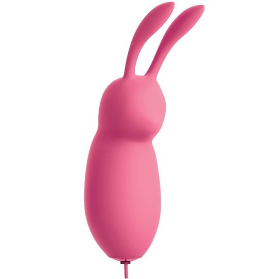 OMG CUTE RABBIT POWERFUL rozā VIBRATOR USB