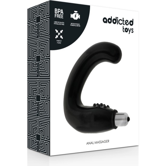 Addicted Toys ANAL MASSAGER BLACK