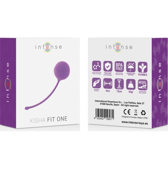 Intense Health & Fun INTENSE KISHA FIT ONE SILICONE KEGEL violets